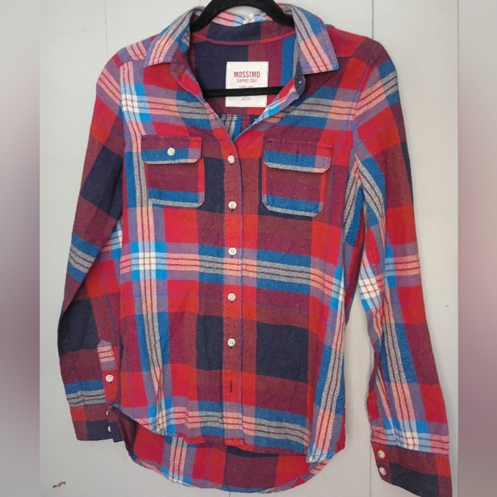 Mossimo Supply Co. Flannel Button Down Shirt